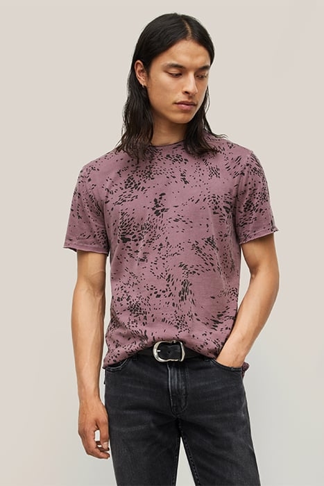 HESTER SS SWIRLING CHEETAH CREW OXBLOOD 1