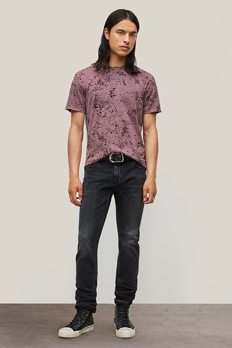 HESTER SS SWIRLING CHEETAH CREW OXBLOOD 3