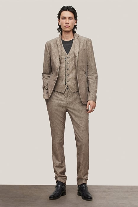 MOTOR CITY FIT - ZIP FLY LOW RISE SLIM FIT JEAN MUSHROOM 2