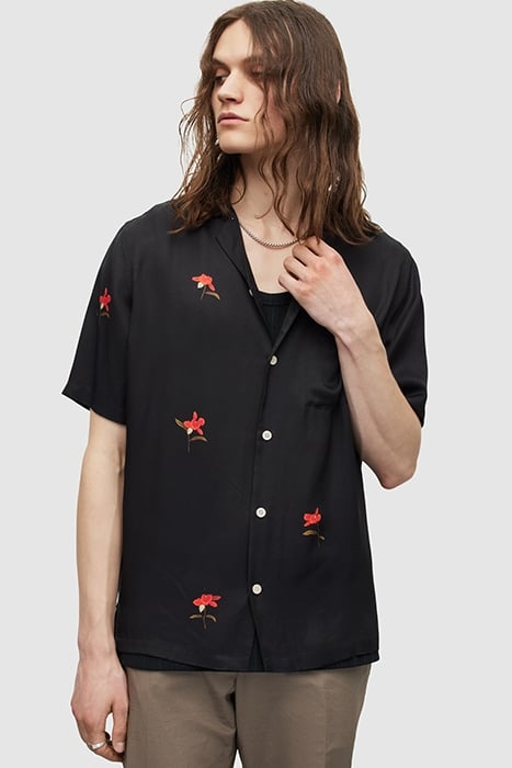 EIVISSA SS SHIRT JET BLACK 1