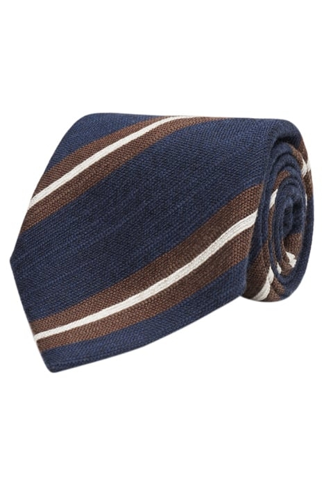 NAVY STRIPES TIE 1
