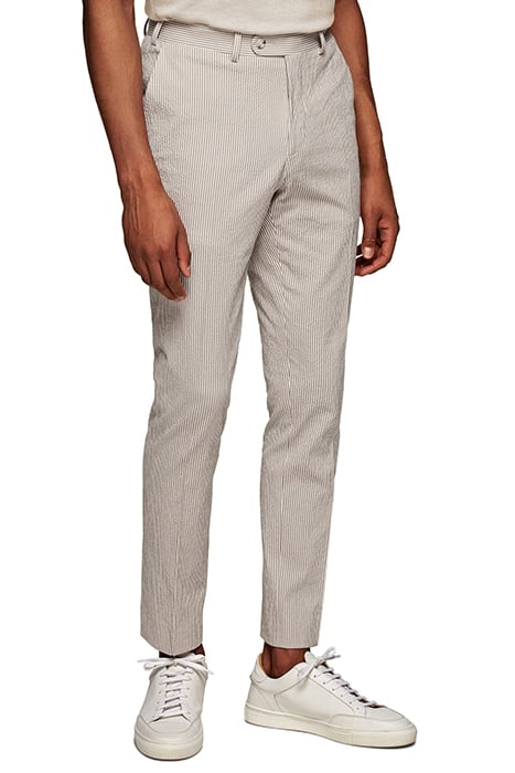 LIGHT BROWN STRIPED HAVANA SUIT 4