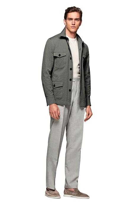 GREY WILLIAM SHIRT JACKET 4