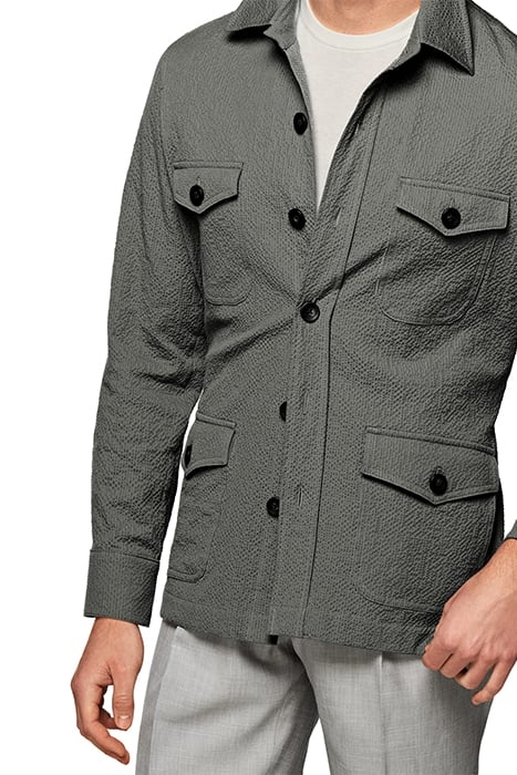 GREY WILLIAM SHIRT JACKET 7