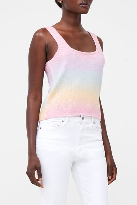 OMBRE KNITWEAR CAMI RAINBOW 1