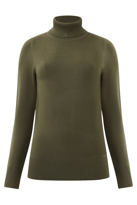 BABYSOFT RIB HIGH NK TUNIC OLIVE NIGHT 4