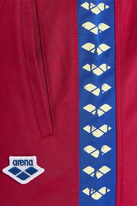 M RELAX IV TEAM PANT BURGUNDY NEON BLUE BUTTER 6