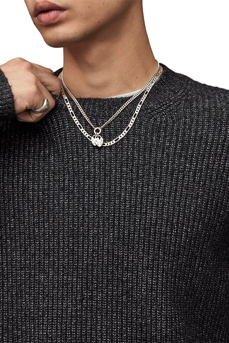 ASTRO CREW CINDER BLACK MARL 5