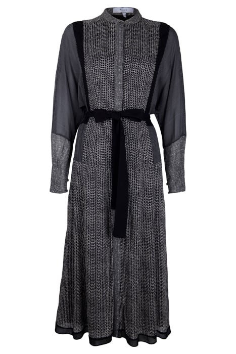 TANIS DRESS SHIRT BLACK/WHITE 1