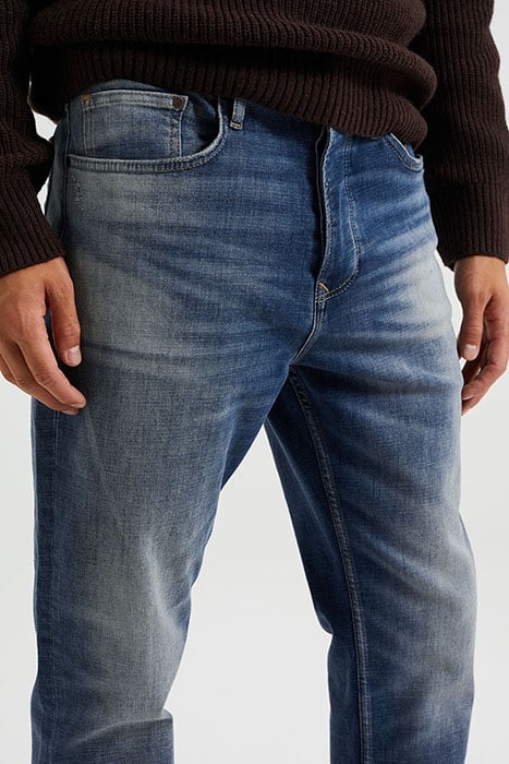 5-POCKET MID WAIST BLUE 5