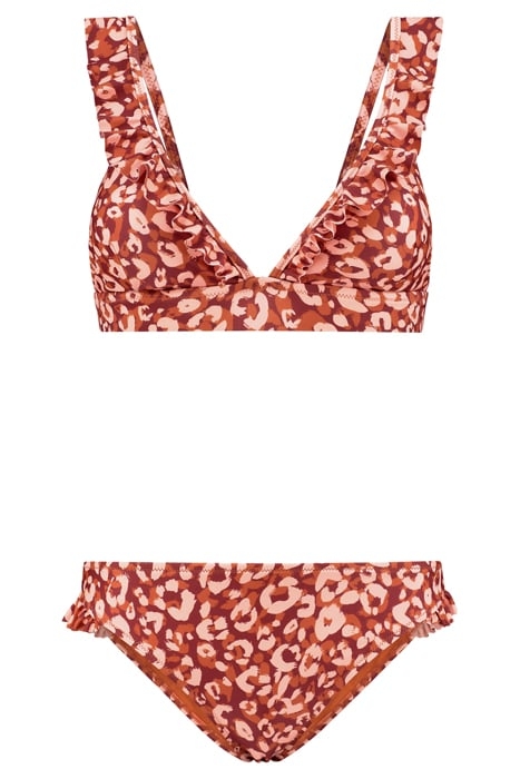 BOBBY BIKINI SET LUSH LEOPARD FROZEN CHOCO BROWN FROZEN CHOC 1