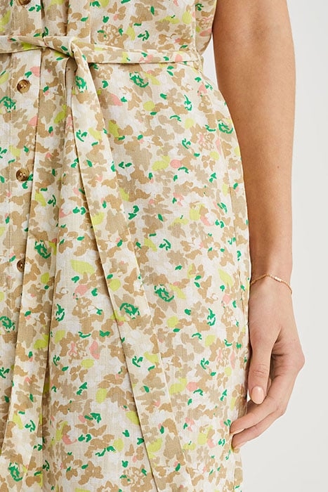 DRESS MID LENGTH BEIGE 5