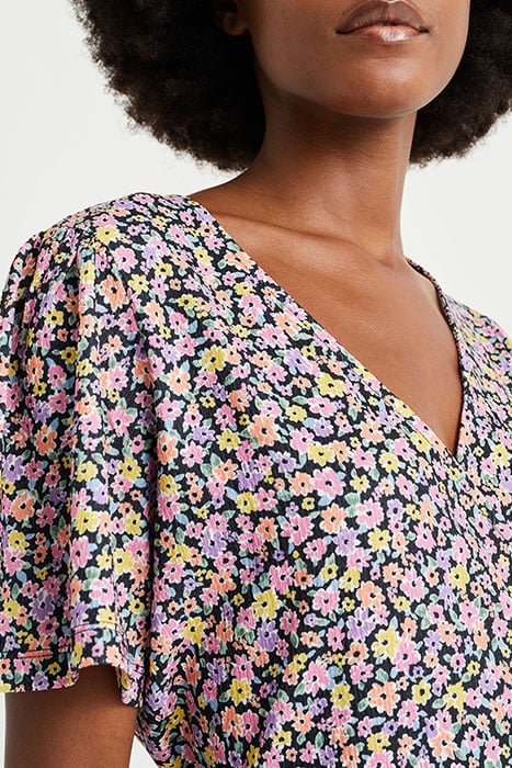 DRESS MIDI MULTI-COLOURED 5