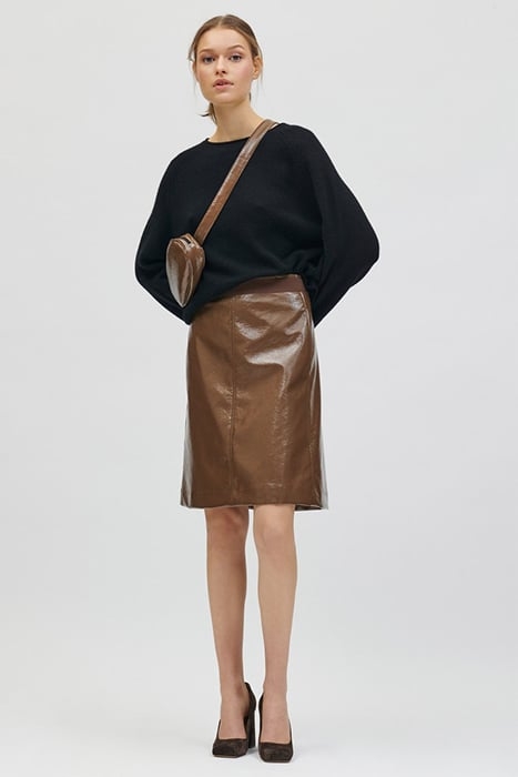 ROCK IN LEDER-OPTIK CHESTNUT 1