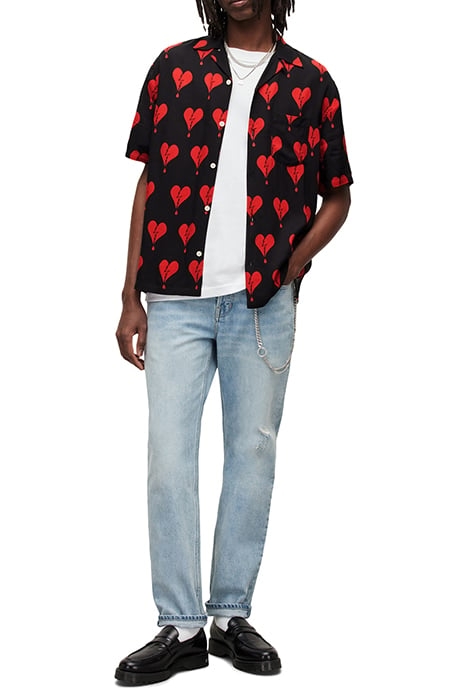 BREAKUP SS SHIRT JET BLACK 3