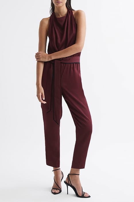 FRIDA JUMPSUIT BURGUNDY 1