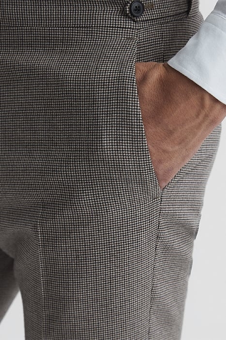 CHEWTON SUIT PANTS BROWN 4