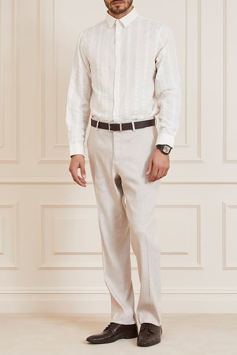 JOE IT COLLAR NOTCHE CREAM AND BEIGE S/SU 6