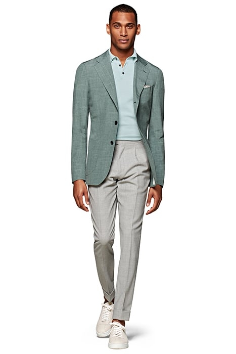LIGHT GREEN HAVANA BLAZER 1