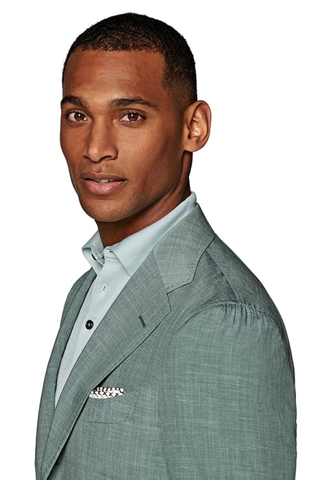 LIGHT GREEN HAVANA BLAZER 5