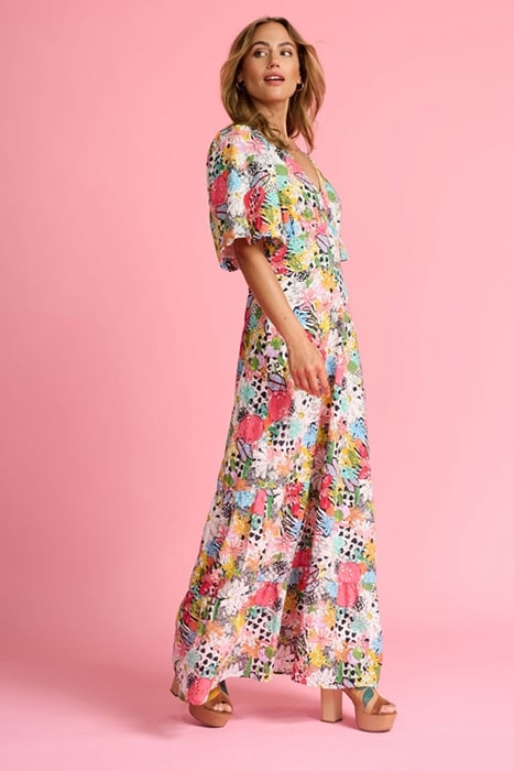 DRESS - CHARLEY TROPICAL BOUQUET 3