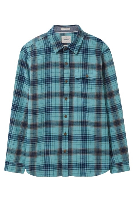 WALLACE CHECK SHIRT MINT GREEN 4
