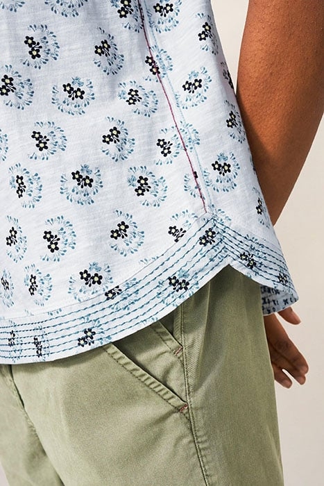 WEAVER JERSEY TEE WHITE 3