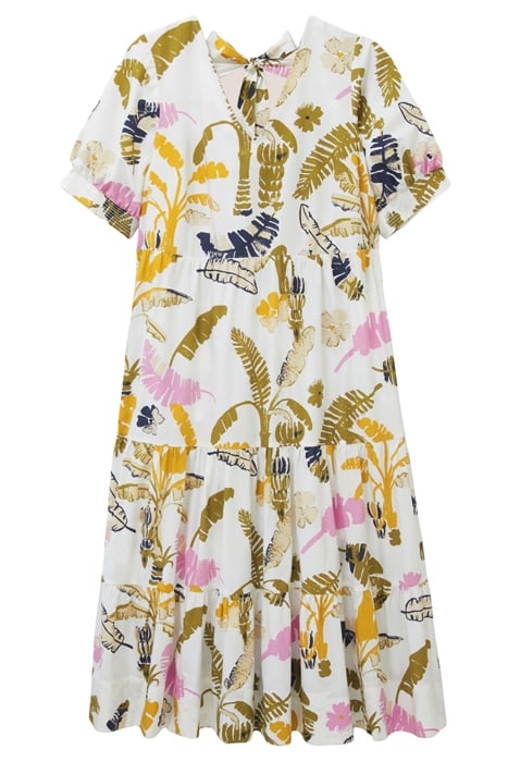 JOLENE COTTON MINI DRESS WHITE 4