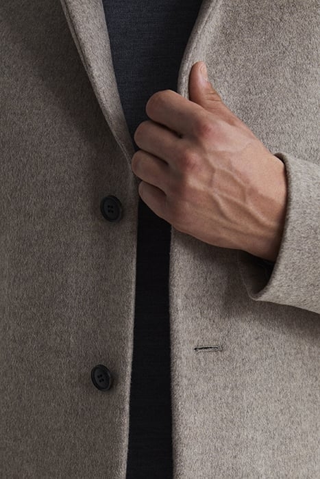 GABLE SINGLE BREASTED COAT OATMEAL 4