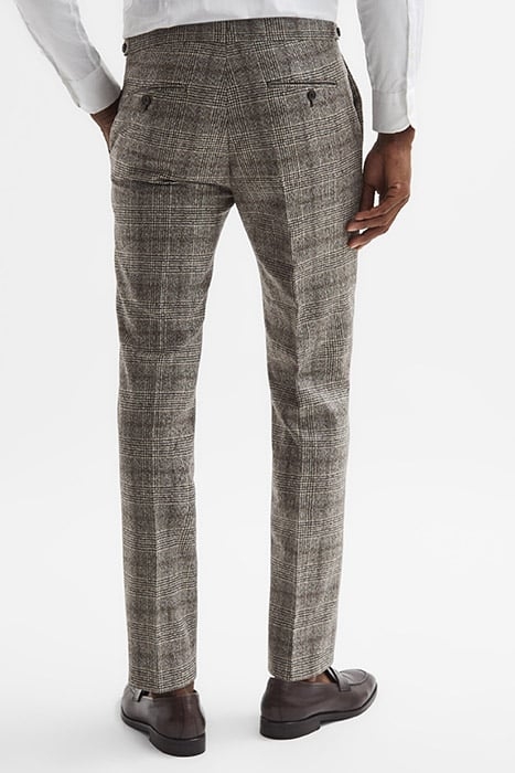 ALFREDO SUIT PANTS BROWN 2