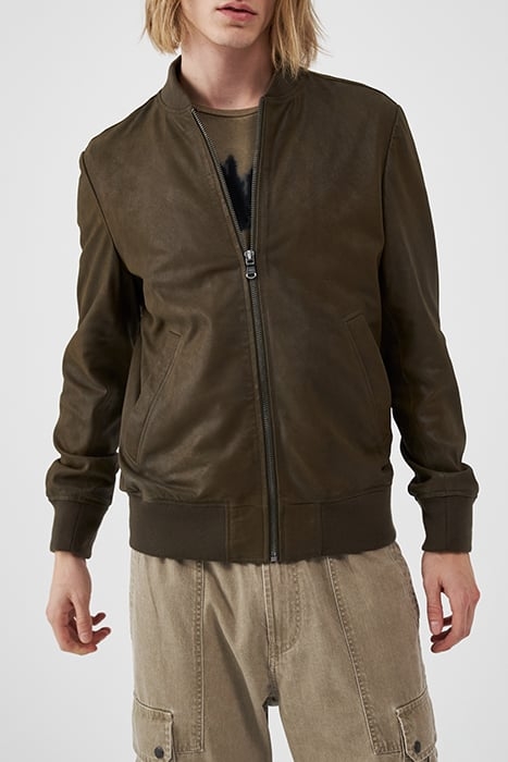 KHAKI SUEDE JACKET 4