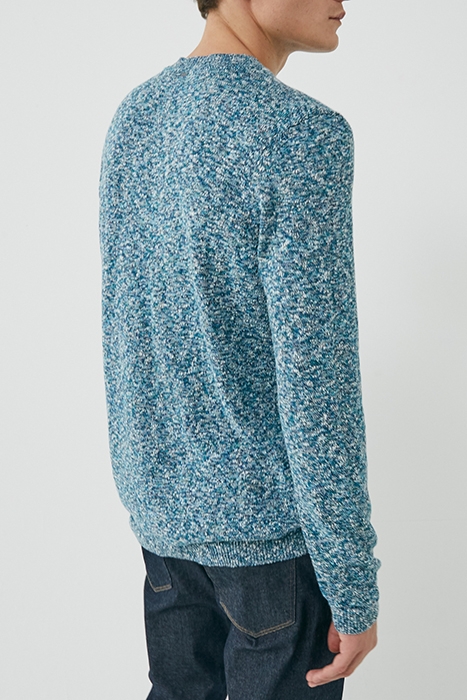 AQUA MOULINÉ KNIT SWEATER 2