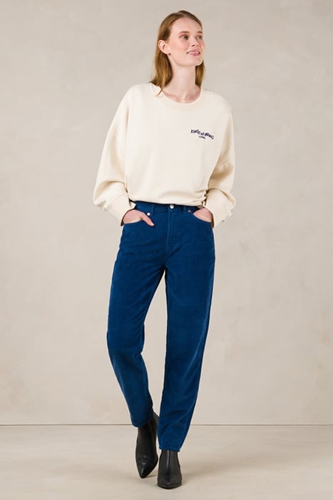 CAROLINE CROPPED ELECTRIC BLUE 3