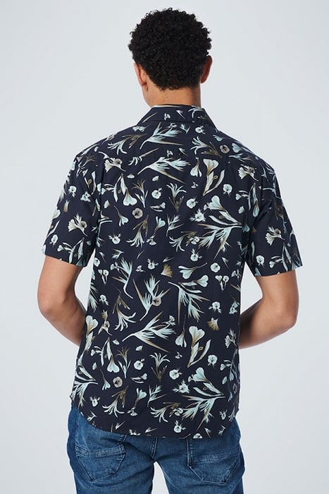 SHIRT SHORT SLEEVE RESORT COLLAR ALLOVER PRINTED NIGHT 2