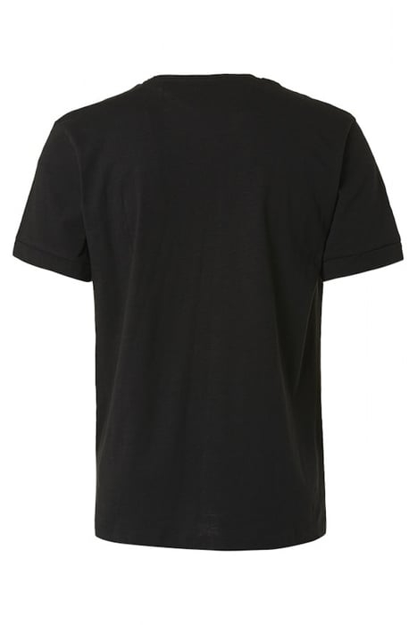 T-SHIRT CREWNECK SLUB BLACK 5