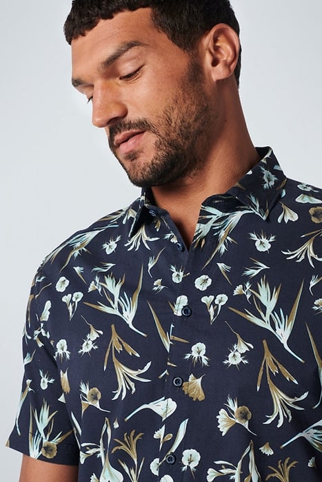 SHIRT SHORT SLEEVE ALLOVER PRINTED NIGHT 6