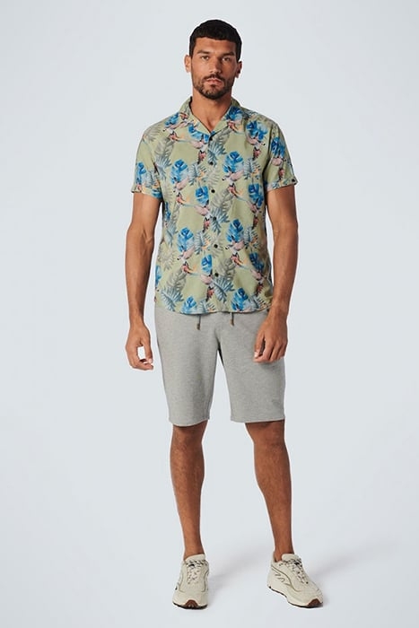 SHIRT SHORT SLEEVE ALLOVER PRINTED SMOKE 3