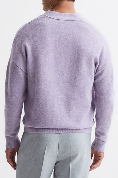 ANDREWS CARDIGAN LILAC 2