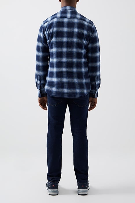 FLANNEL WAD CHECK OVERSHIRT BLUE MULTI 3