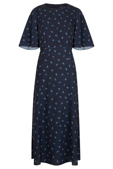 CECILIA DELPHINE MIDI DRESS MARINE 3