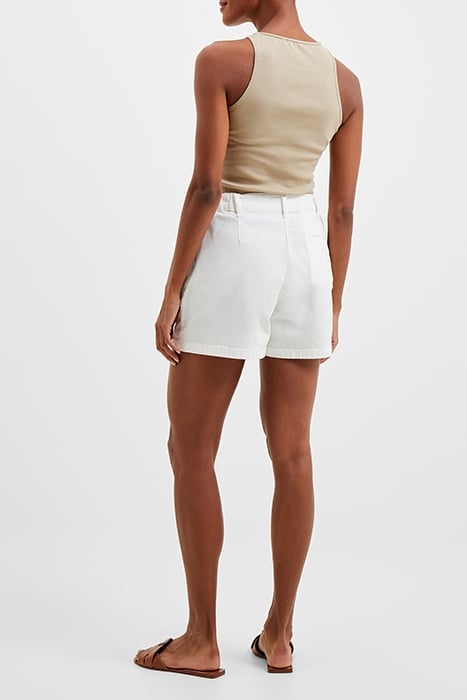 VAUGHN COTTON CITY SHORT WHITE 3