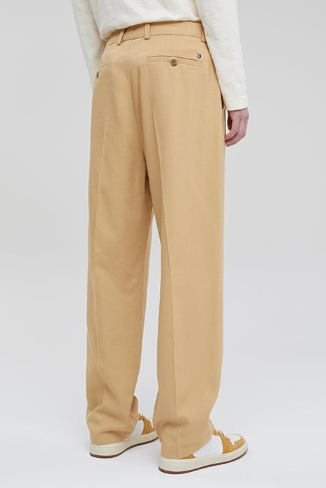 MEN LIVINGTON WIDE PANTS HONEY MUSTARD 2