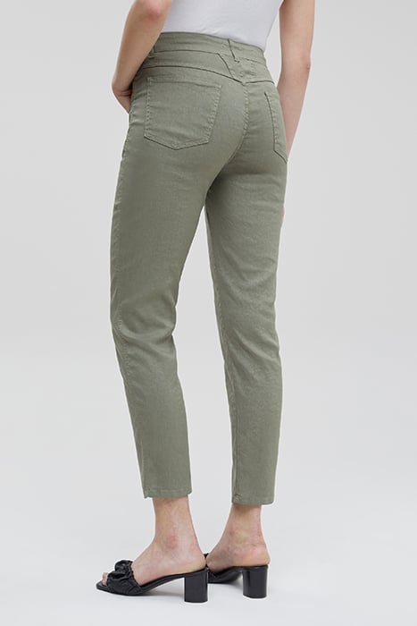 WOMEN PEDAL PUSHER PANTS HERITAGE OLIVE 2