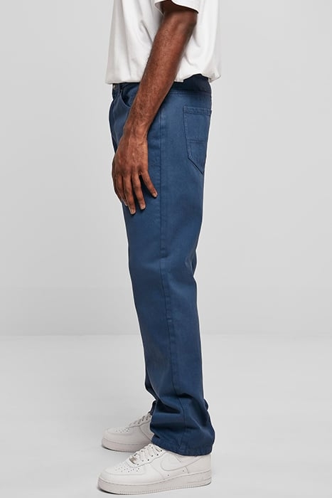 COLORED LOOSE FIT JEANS DARKBLUE 8