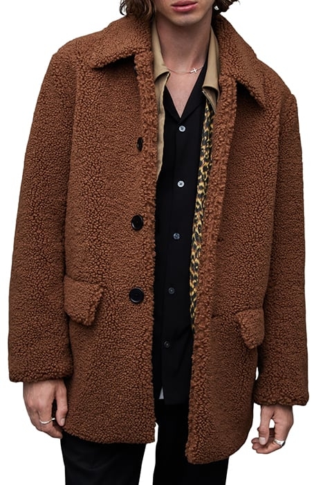 ALBIAN COAT TOFFEE BROWN 1