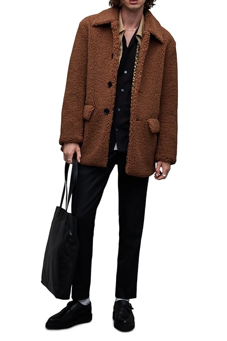 ALBIAN COAT TOFFEE BROWN 3