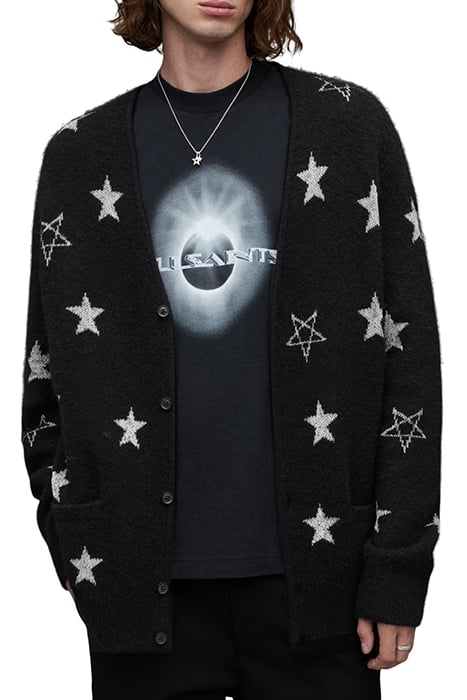 ODYSSEY CARDIGAN BLACK 1