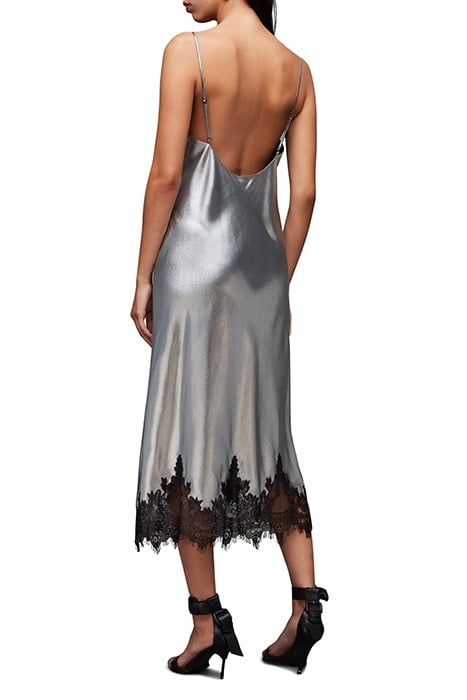 OPHELIA DRESS GUNMETAL GREY 2