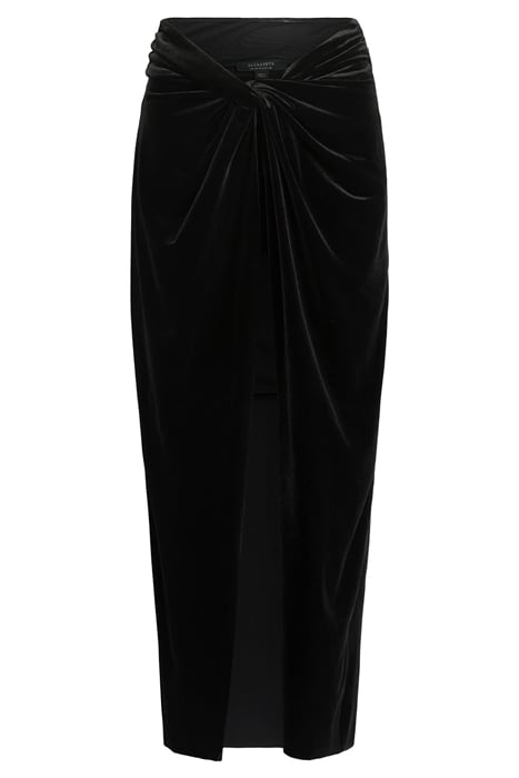 SAMI VELVET SKIRT BLACK 4