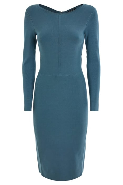 ARIA SWEATER DRESS BLUE TOPAZ 1